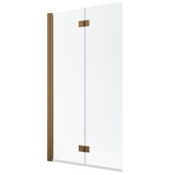 Radaway Nes Brushed Copper PND I parawan nawannowy 100 cm prawy miedź szczotkowana/szkło przezroczyste 10010100-93-01R