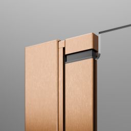 Radaway Nes Brushed Copper PND I parawan nawannowy 100 cm prawy miedź szczotkowana/szkło przezroczyste 10010100-93-01R