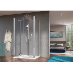 Radaway Nes DWD+2S drzwi prysznicowe 100 cm chrom/szkło przezroczyste 10035100-01-01