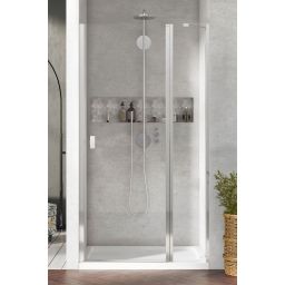 Radaway Nes DWJ II drzwi prysznicowe 100 cm prawe chrom/szkło przezroczyste 10036100-01-01R
