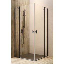 Radaway Nes Black KDD II kabina prysznicowa część prawa 100x100 cm kwadratowa 10085100-54-01R