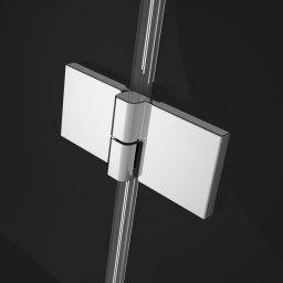 Radaway Essenza Pro PDD kabina prysznicowa część prawa 90x90 cm półokrągła 10095090-01-01R