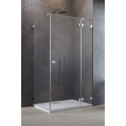 Radaway Essenza Pro KDJ drzwi prysznicowe 120 cm prawe szczotkowany/szkło przezroczyste 10097120-91-01R