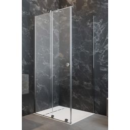 Radaway Furo KDJ RH drzwi prysznicowe 44,2 cm lewe chrom/szkło przezroczyste 10104442-01-01LU