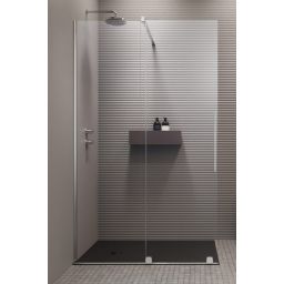 Radaway Furo Walk-In drzwi prysznicowe 68,8 cm prawe chrom/szkło przezroczyste 10106688-01-01R
