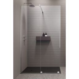 Radaway Furo Walk-In drzwi prysznicowe 78,8 cm lewe chrom/szkło przezroczyste 10106788-01-01L