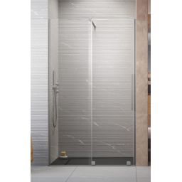 Radaway Furo Brushed Nickel DWJ drzwi prysznicowe 62,2 cm lewe nikiel szczotkowany/szkło przezroczyste 10107622-91-01L