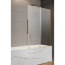Radaway Furo PND II Gold drzwi parawanu 58,8 cm prawe złoty/szkło przezroczyste 10109588-09-01R