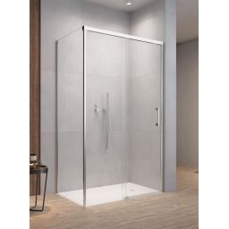 Radaway Idea KDS drzwi prysznicowe 100 cm rozsuwane chrom połysk/szkło przezroczyste 10115100-01-01R