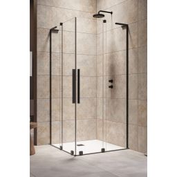 Radaway Furo SL Black KDD kabina prysznicowa część prawa 80x80 cm kwadratowa 10305080-54-01R