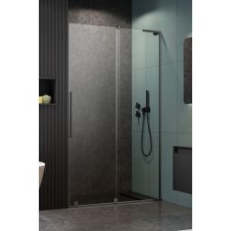 Radaway Furo SL Brushed Gunmetal DWJ drzwi prysznicowe 52,2 cm rozsuwane gunmetal szczotkowany/szkło przezroczyste 10307522-92-01R