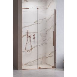 Radaway Furo SL Brushed Copper DWJ drzwi prysznicowe 57,2 cm rozsuwane miedź szczotkowana/szkło przezroczyste 10307572-93-01L