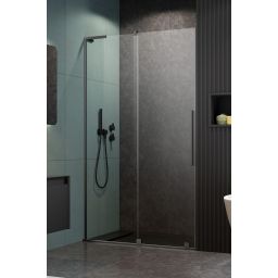 Radaway Furo SLDWJ drzwi prysznicowe 62,2 cm lewe gunmetal szczotkowany/szkło przezroczyste 10307622-92-01L