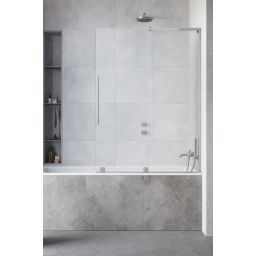 Radaway Furo SL Brushed Nickel PND II drzwi parawanu 53,8 cm 2-częściowy nikiel szczotkowany/szkło przezroczyste 10309538-91-01R