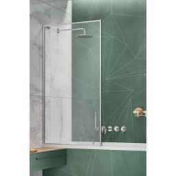 Radaway Modo F SL PNJ II parawan nawannowy 100 cm 1-częściowy chrom połysk/szkło przezroczyste 10406100-01-01L