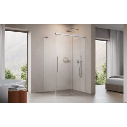 Radaway Idea 8 QL XL KDJ ścianka prysznicowa 45,3 cm szkło przezroczyste 10570472-01-01