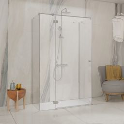 Radaway Torrenta KDJ drzwi prysznicowe 100 cm uchylne chrom połysk/szkło przezroczyste 133310-01-01L