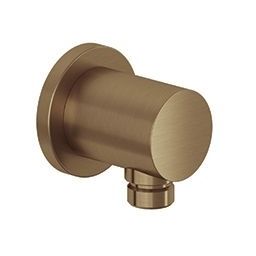 Kludi Nova Fonte Puristic przyłącze kątowe brązowy szczotkowany 20543N1-15