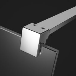 Radaway Euphoria VI W6 Walk-In ścianka prysznicowa 80 cm frontowa chrom/szkło przezroczyste 383170-01-01