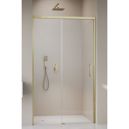 Radaway Idea Brushed Gold DWJ drzwi prysznicowe 100 cm rozsuwane złoty szczotkowany/szkło przezroczyste 387014-99-01L