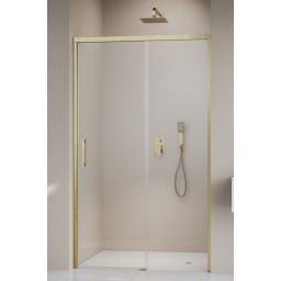 Radaway Idea Brushed Gold DWJ drzwi prysznicowe 110 cm wnękowe prawe złoty szczotkowany/szkło przezroczyste 387015-99- 01R