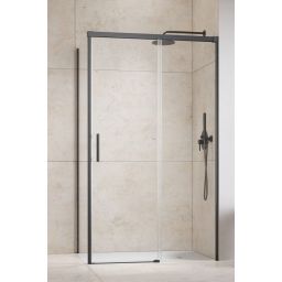 Radaway Idea Brushed GunMetal KDJ drzwi prysznicowe 110 cm prawy gunmetal szczotkowany/szkło przezroczyste 387041-92-01R