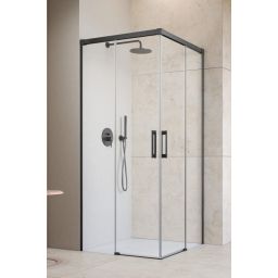 Radaway Idea 6 Brushed GunMetal KDD drzwi prysznicowe 80 cm prawe gunmetal szczotkowany/szkło przezroczyste 387061-92-01R