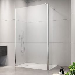 Radaway Eos Walk-In ścianka prysznicowa 100 cm lewa chrom/szkło przezroczyste 13799502-01L