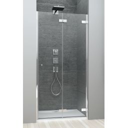 Radaway Arta DWB drzwi wnękowe 90 cm prawe chrom+/szkło przezroczyste 386151-03-01R