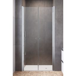 Radaway Eos DWD I drzwi prysznicowe 90 cm wnękowe chrom/szkło przezroczyste 137703-01-01