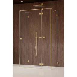 Radaway Essenza Pro Brushed Gold KDJ+S drzwi prysznicowe 90 cm prawe złoty szczotkowany/szkło przezroczyste 10097390-99-01R