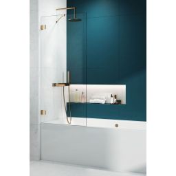 Radaway Essenza Pro Gold PNJ II parawan nawannowy 60 cm złoty połysk/szkło przezroczyste 10101060-09-01