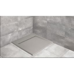Radaway Teos F brodzik prostokątny 150x80 cm cement HTF15080-74