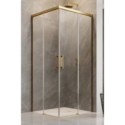 Radaway Idea Gold KDD kabina prysznicowa część prawa 120x120 cm kwadratowa 387064-09-01R