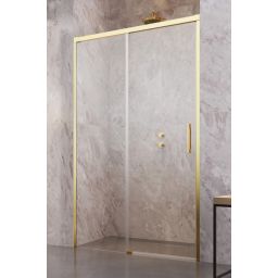Radaway Idea DWJ Gold drzwi prysznicowe 100 cm rozsuwane złoty połysk/szkło przezroczyste 387014-09-01L