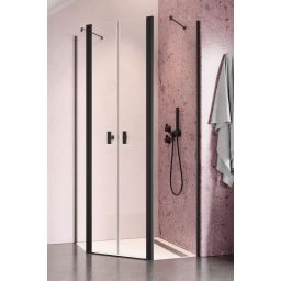 Radaway Nes Black PTD ścianka prysznicowa cm czarny mat/szkło przezroczyste 10051200-54-01