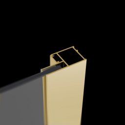 Radaway Idea Gold KDJ profil poszerzający +2 cm złoty połysk P01-ID-001-09