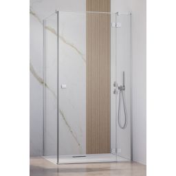 Radaway Essenza New KDJ drzwi prysznicowe 80 cm prawe chrom/szkło przezroczyste 1385043-01-01R