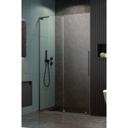 Radaway Furo SL Brushed Gunmetal DWJ drzwi prysznicowe 57,2 cm rozsuwane GunMetal szczotkowany/szkło przezroczyste 10307572-92-01L