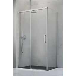 Radaway Idea Brushed Nickel KDJ drzwi prysznicowe 110 cm rozsuwane nikiel szczotkowany/szkło przezroczyste 387041-91-01L