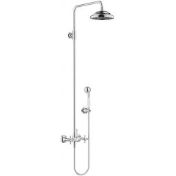 Dornbracht Madison zestaw prysznicowy ścienny z deszczownicą chrom połysk 26632360-00