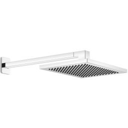 Dornbracht Lulu deszczownica 30x24 cm prostokątna z ramieniem ściennym chrom 28786710-00