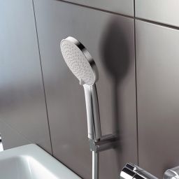 Duravit słuchawka prysznicowa chrom/biały UV0652015010
