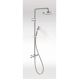 Duravit Shower Systems zestaw prysznicowy ścienny termostatyczny chrom TH4282008010
