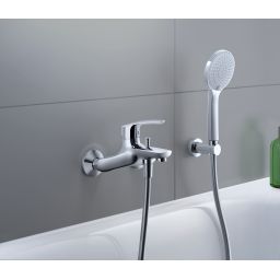Duravit słuchawka prysznicowa chrom/biały UV0652015010
