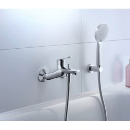 Duravit słuchawka prysznicowa chrom/biały UV0652015010