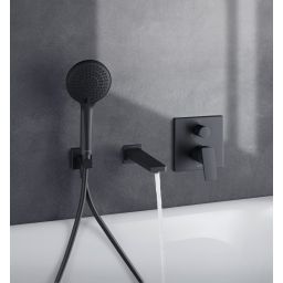 Duravit słuchawka prysznicowa czarny mat UV0652015046