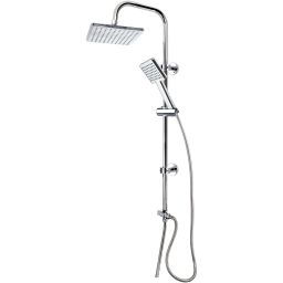 Duschy Easy zestaw prysznicowy ścienny z deszczownicą chrom 459-90