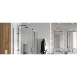 Excellent Pi zestaw prysznicowy ścienny z deszczownicą chrom AREX.1281CR