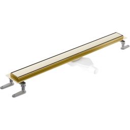 Excellent Stilio Gold odpływ prysznicowy 90 cm złoty szczotkowany INEX.1515.900.R.GB